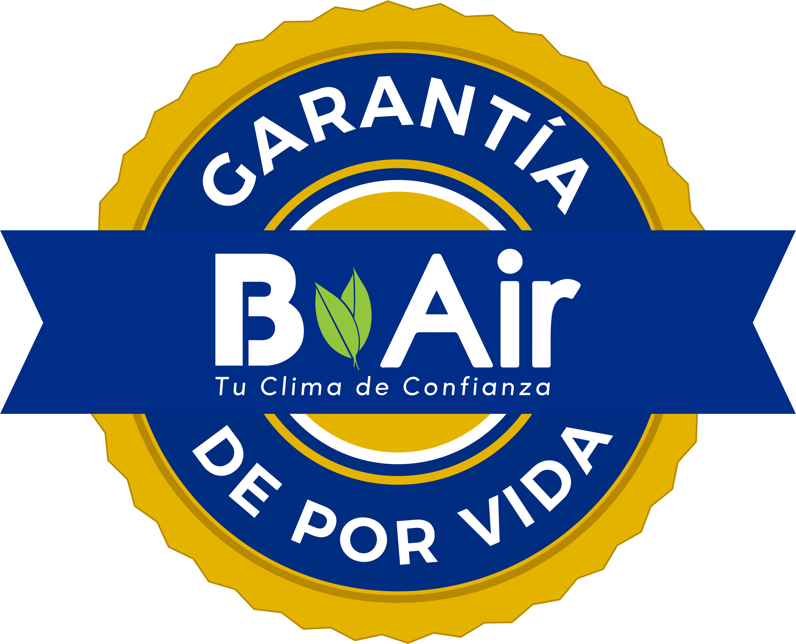 Garantía de Por Vida B-AIR